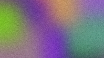 Colorful Gradient and Grainy Noise for Futuristic Poster Designs