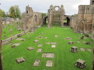 Voyage en Ecosse, Cath&eacute;drale d'Elgin