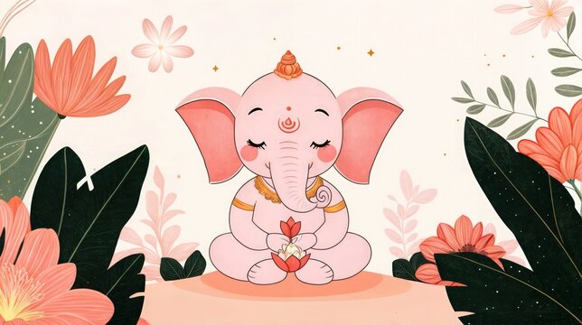 Pink Ganesha Pink Ganesha
