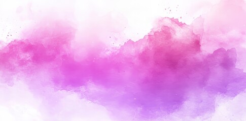 Pastel watercolor texture with vibrant pink and purple gradient.
