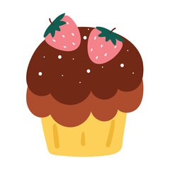 Cute cartoon vector illustration