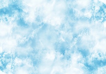 Blue and white spiral tie-dye burst pattern background.
