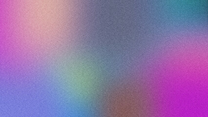 Colorful Gradient and Grainy Noise for Futuristic Poster Designs