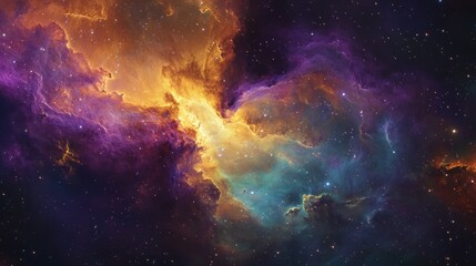 Fototapeta premium Cosmic Nebula