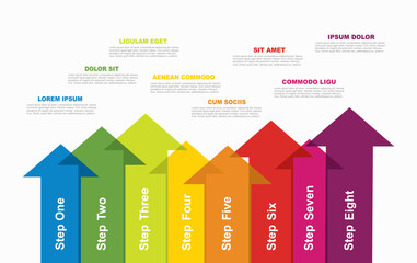 Infographic design template with place for your data. Vector illustration.