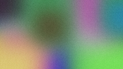 Colorful Gradient Background with Grainy Noise Texture. Modern and Futuristic Design with Smooth Fluid Shapes, Ideal for Posters with a Unique Visual Appeal.