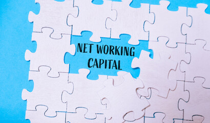 Puzzle with the word Networking Capital
