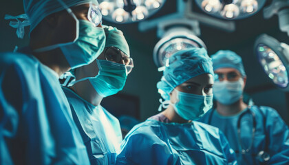 Team di pronto soccorso medico, lavoro di squadra professionale dell'assistenza infermieristica di emergenza. Concetto fiducia del paziente nel concetto di ospitalit&agrave; dell'ospedale