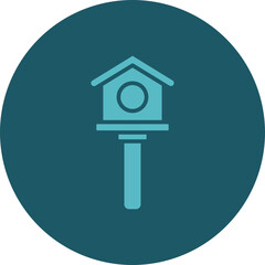 Bird Feeder Icon Design