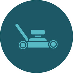 Lawnmower Icon Design