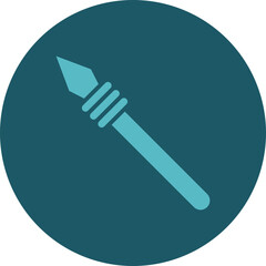 Javelin Spear Icon Design