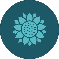 Sunflower Icon Design