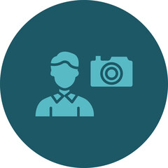 Cameraman Icon Design