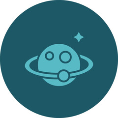 Saturn Icon Design