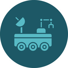Moon Rover Icon Design
