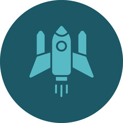 Spaceship Icon Design
