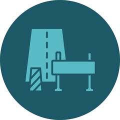 Roadworks Icon Design