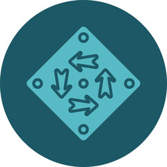Rotating Arrows Icon Design