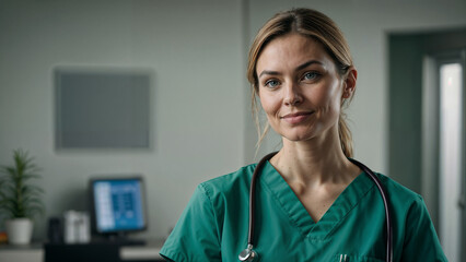 portrait of a female doctor