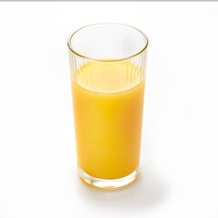 un verre de jus d'orange