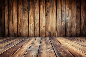 Rustic Western Barn with Antique Wooden Planks in Vintage Country Setting