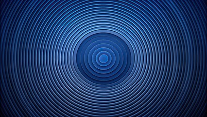 Navy blue gradient with concentric circles, symmetrical design