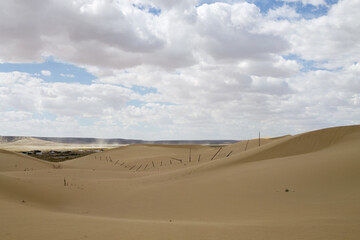 Tuyesu dunes landscape, Senek, Kazakhstan