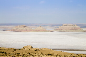 Karyn Zharyk depression view, Mangystau region, Kazakhstan