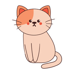 flat vector, cute cartoon illustration