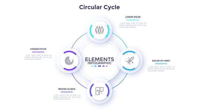 Modern Vector Infographic Banner