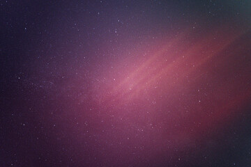 The Milky Way and northern lights aurora borealis alternative unique view, different to most sky at night photos, pink purple blue and green tones. Background copy space no people