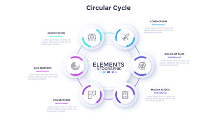 Obraz premium Modern Vector Infographic Banner