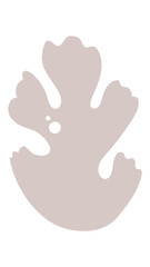 Obraz premium Abstract organic shapes background. Vertical format for social media. Vector illustration, flat design