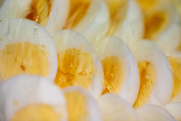 Sliced Eggs as a condiment