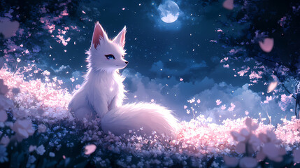 Shonen Hero Martial Arts Practice in Serene Mountain Setting