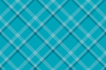 Tartan plaid background, diagonal check seamless pattern. Vector fabric texture for textile print, wrapping paper, gift card, wallpaper.