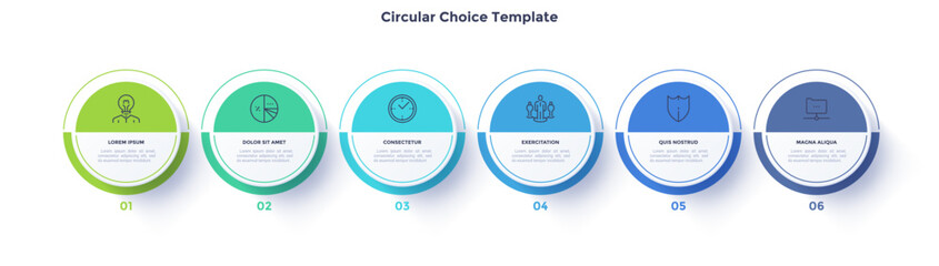 Modern Vector Infographic Banner