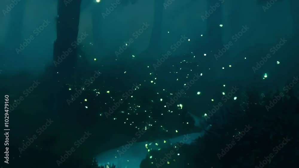 Aufkleber abstract image of neurons firing and forming connections, showcasing the complexity of the human bra