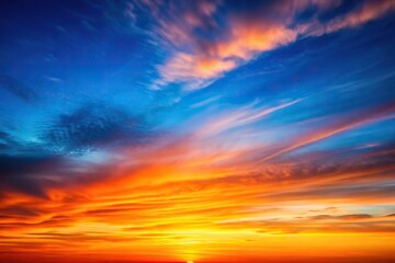Fototapeta premium sunset sky