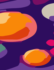 abstract background with untidy waves, banner. poster. illustration