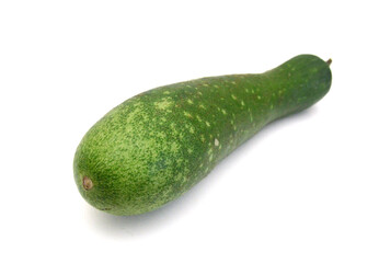 Chalkumra or pumpkin on white background