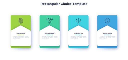 Obraz premium Modern Vector Infographic Banner