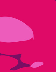 abstract background with untidy waves, banner. poster. illustration