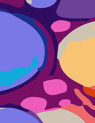 abstract background with untidy waves, banner. poster. illustration