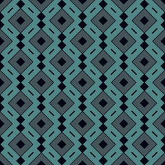 Ethnic, tribal seamless surface pattern. Repeated diamonds and rhombuses motif. Folk background. Folkloric wallpaper. Geometric ornament. Geo digital paper, textile print. Vector art