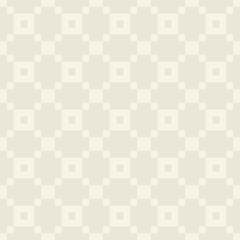 Monophonic subtle bg for websites. Pixel subtle monochrome seamless pattern. Pixel seamless pattern for textile, interior. Vector monochrome seamless pattern. Monochrome background. Subtle Pattern.