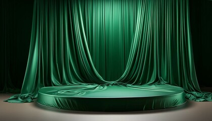 curtain with spotlight