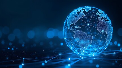 Obraz premium digital planet