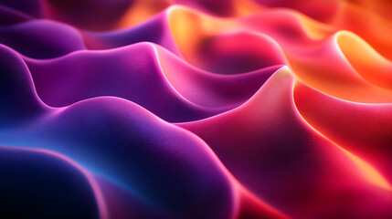 Smooth Gradient Background with Bright Colors for a Lively Digital Media Atmosphere