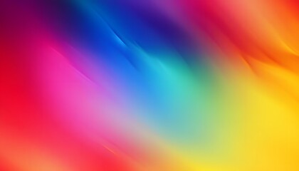 Abstract blurred gradient background in bright colors. Colorful smooth illustration 
